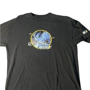 RARE Vintage Y2K 2000 Dragon Ball Z Goku Power Level Shirt L (No Tag)